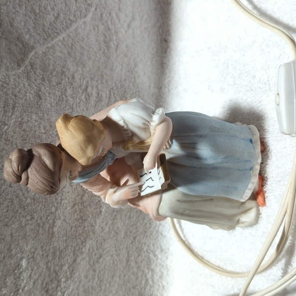 Ardalt Japan Verithin Mother & Child Vintage Porcelain Nightlight - Picture 2 of 9